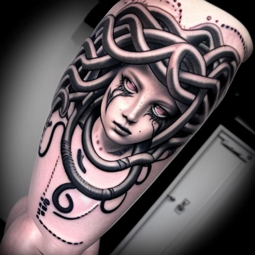 Crying Medusa Tattoo Meaning